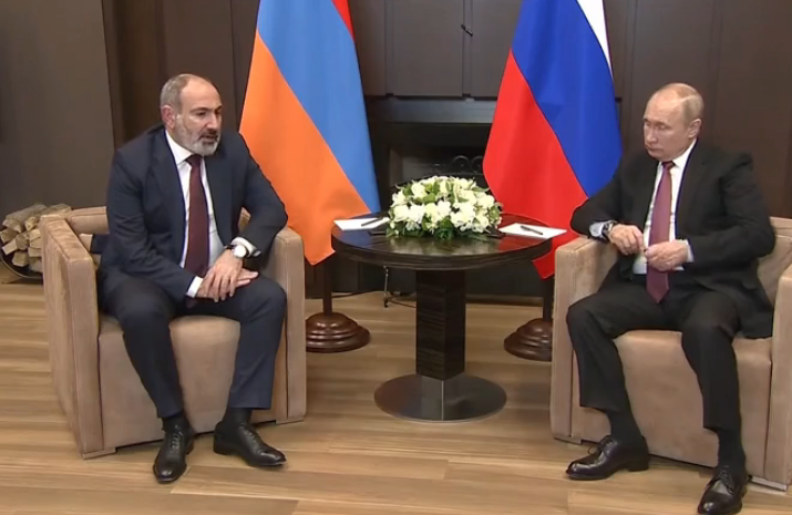Pashinyan Putin