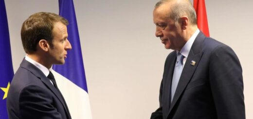 Macron Erdogan